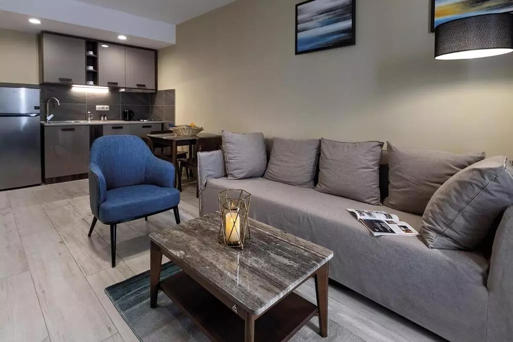 پذیرایی اتاق هتل رزیدنس گودائوری هیلز